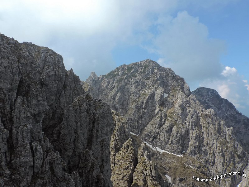 65 Ferrata MAURIZIO Anticima est Monte Alben.JPG -           